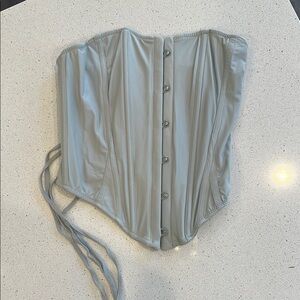 Urban Outfitters Gray Corset Top